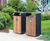 Litter bins and drinking fountains – Elephant Park 1