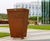 Corten steel for Harper & Keele Veterinary School 8