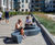 Loop Arc recycled plastic curved benches by out-sider 0