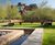 Link - modular timber and steel outdoor bench system for public spaces 1