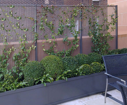 Bespoke metalwork trellis panels
