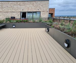 AR-Deck - A2-fire rated aluminium decking