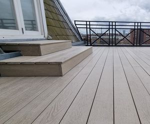 NHBC Accepts non-combustible decking system for terrace
