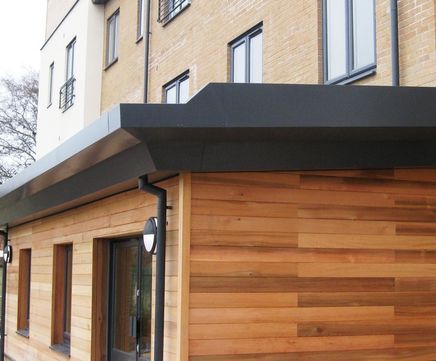 Aluminium fascia soffit systems