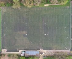 Grass area converted to event area and car park