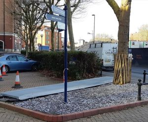 RB Pedestrian 1.5kN RootBridge - steel tree root walkway for pavements