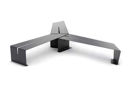 Cekta Steel bench by LAB23