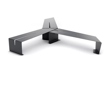 Cekta Steel bench by LAB23