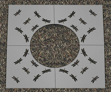 Libellule Tree Grille By LAB23