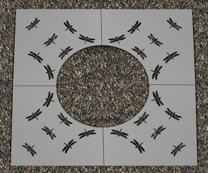Libellule Tree Grille By LAB23
