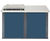 Modular Double Bench public barbecue by Christie 0