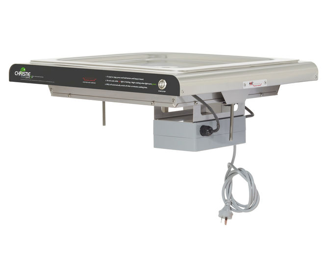 Electric barbecue cooktops by Christie