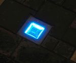 Pyramide recessed marker light by LEC Lyon 