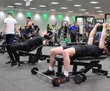 TVS provides flooring solution for gym free weights area - on this page