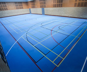 EN14904-compliant flooring for Dorset school sports hall