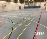 Range of sports surfacing for private school - on this page