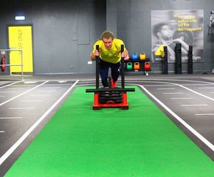 Bespoke sports flooring and indoor gym track