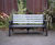 Sloper recycled plastic bench 2