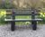 Recycled plastic memorial benches 1