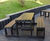 Cube - recycled plastic picnic table and bench set 4