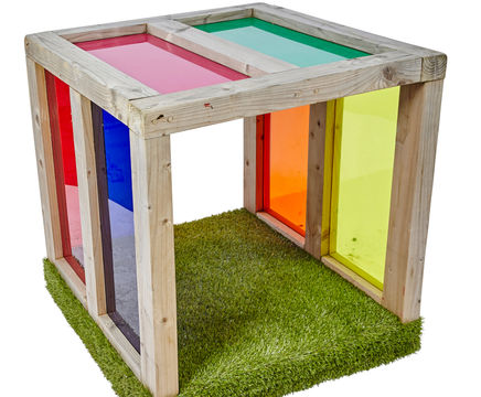 Light Cube Tunnel with Play Feature