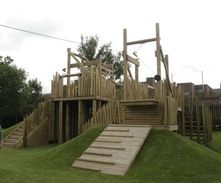 Bespoke timber playframes