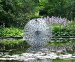 Allium stainless steel sculpture