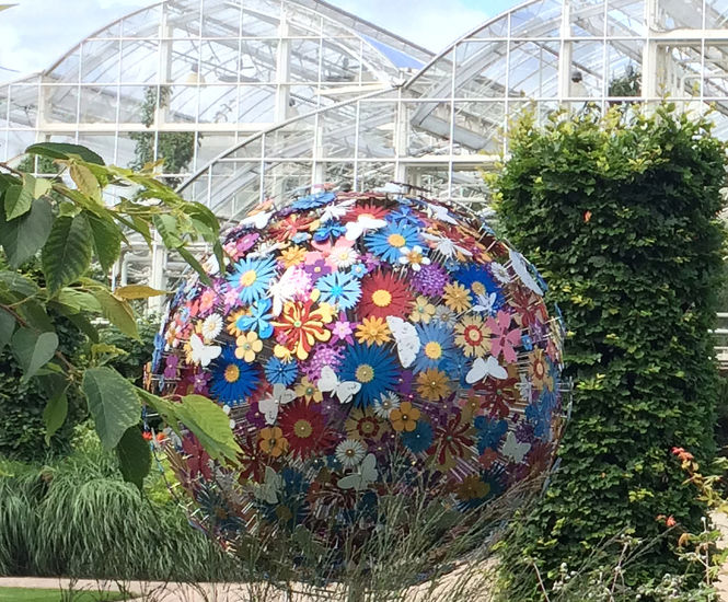 Pollination Sphere sculpture