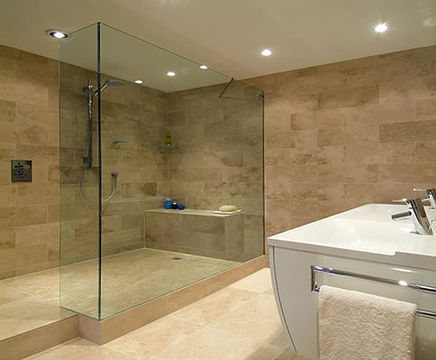 Glass design showers