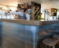 Bespoke zinc bar counter 