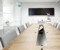 Bespoke walnut meeting table 