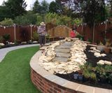 Garden waterfall design and construction - on this page