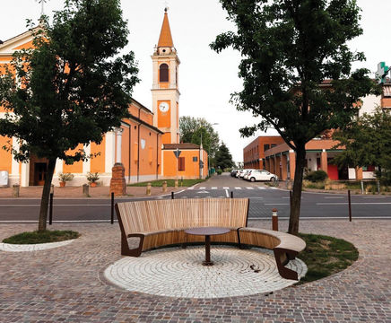 Landscape Compact Park Bench