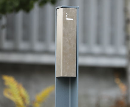 Valet Stainless Steel Ashtray with Cigarette Stubber