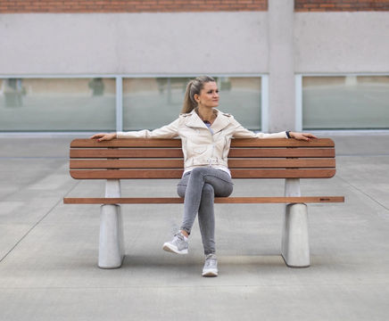 mmcite's new concept for the traditional concrete bench
