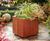 Shiverton Premium Wooden Planter - outdoor timber garden plant pot 1