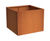 Andes contemporary corten steel planter 2