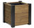 Tudor Premium Wooden Planter - outdoor timber garden plant pot 1