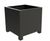 Florida aluminium planters - lightweight aluminium outdoor planters 2
