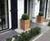 Folkestone Straight and Tapered - hardwood timber outdoor garden planter 3