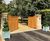 Kensington Premium Planter - timber outdoor planter for gardens 1