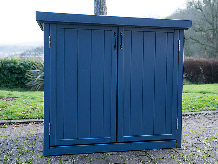 Images for Handmade timber bin stores