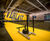 Gym flooring with custom line markings - Sports Direct 1