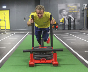 TVS designs and installs bespoke indoor workout area