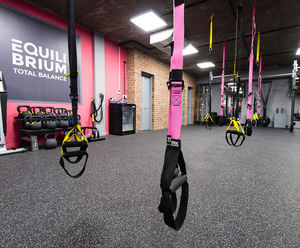 SPORTEC® Gym Floor Rolls 4mm - rubber gym flooring for fitness areas