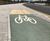 Coloured surfacing highlights cycle lanes - Barking 1