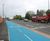 Colour cycle route surfacing improves connectivity 1