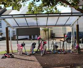 bike shelters for schools
