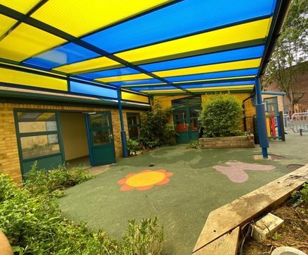 Outdoor teaching canopy