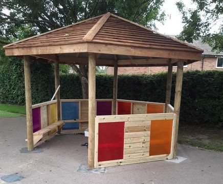 Bespoke hexagonal and octagonal timber/wooden gazebos